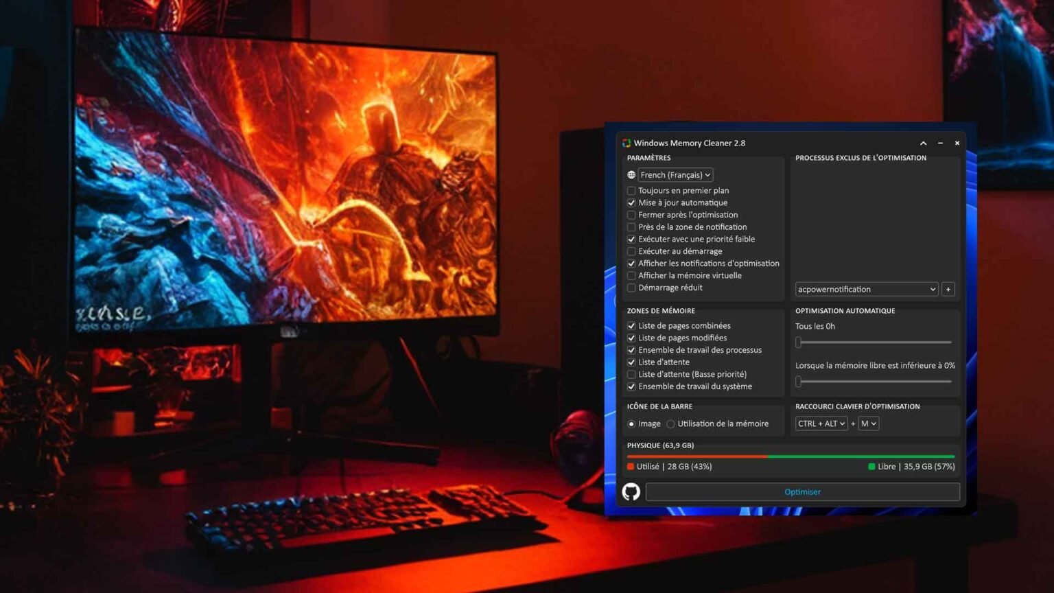 Windows Memory Cleaner optimises memory to increase performance ...